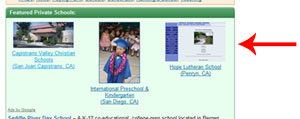 Featured School Screenshot